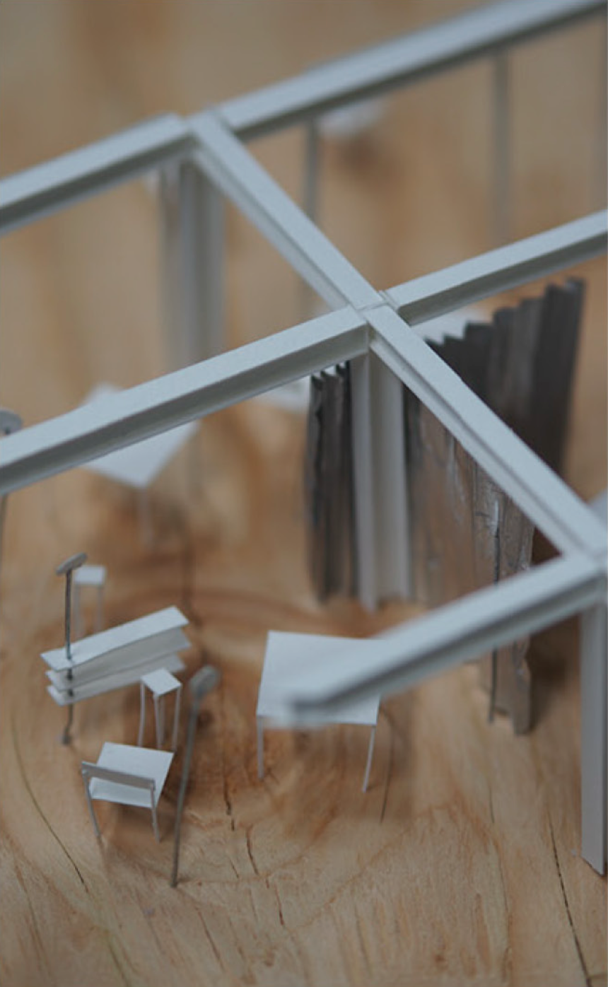 Mobilier thermique pour une école de musique